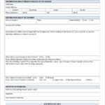 Blank Police Report Template