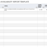 Building Defect Report Template