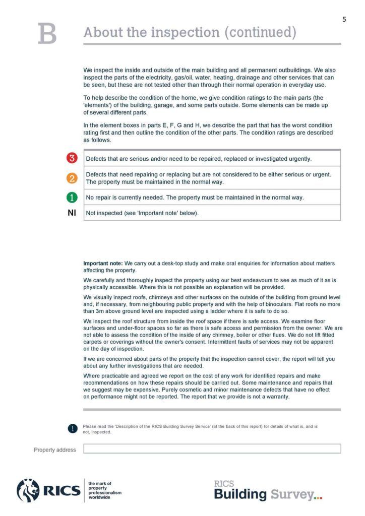 Building Defect Report Template