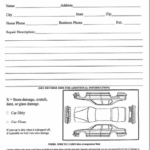 Car Damage Report Template