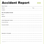 Car Damage Report Template