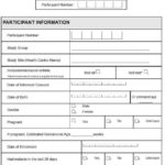 Case Report Form Template Clinical Trials