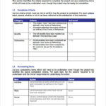 Closure Report Template