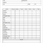 Company Expense Report Template