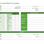 Crime Scene Report Template