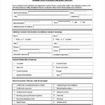 Customer Incident Report Form Template