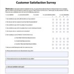 Customer Satisfaction Report Template