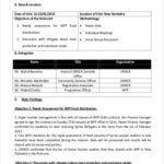 Customer Visit Report Format Templates