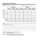 Customer Visit Report Format Templates