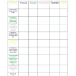 Daily Behavior Report Template