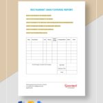 Daily Expense Report Template