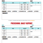 Daily Report Sheet Template