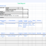 Daily Status Report Template Xls