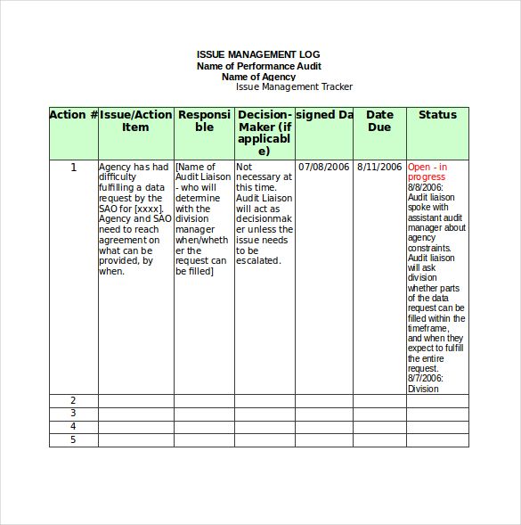 in a defect report