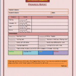 Educational Progress Report Template