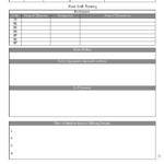 Emergency Drill Report Template