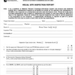 Engineering Inspection Report Template