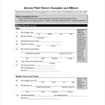 Fake Police Report Template