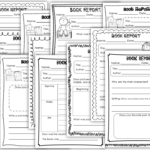 First Grade Book Report Template