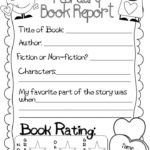 First Grade Book Report Template