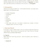 Focus Group Discussion Report Template