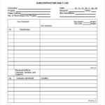 Free Construction Daily Report Template