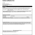Health And Safety Incident Report Form Template