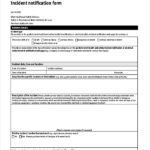 Health And Safety Incident Report Form Template