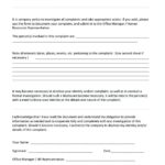 Hr Investigation Report Template