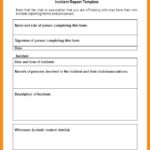 Hr Investigation Report Template