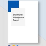 Hr Management Report Template