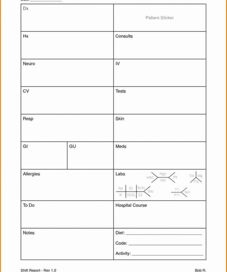 Icu Report Template | TEMPLATES EXAMPLE