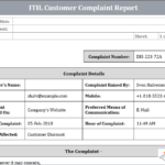 Incident Report Template Itil