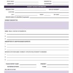 Incident Report Template Itil