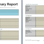 Incident Summary Report Template