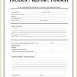 Incident Summary Report Template