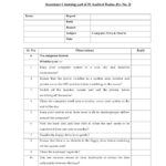 Information System Audit Report Template