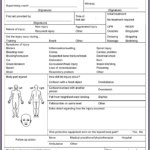 Injury Report Form Template