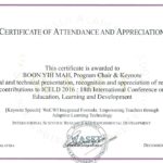 International Conference Certificate Templates