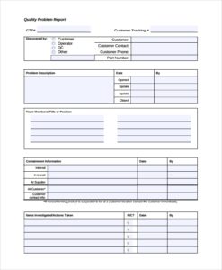 It Issue Report Template (1) - TEMPLATES EXAMPLE | TEMPLATES EXAMPLE