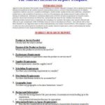 Market Research Report Template