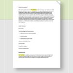 Market Research Report Template