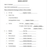 Medical Legal Report Template