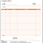 Microsoft Word Expense Report Template