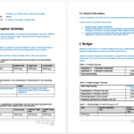 Microsoft Word Templates Reports