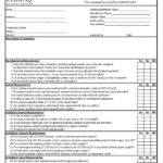 Part Inspection Report Template