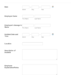 Part Inspection Report Template