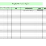 Petty Cash Expense Report Template