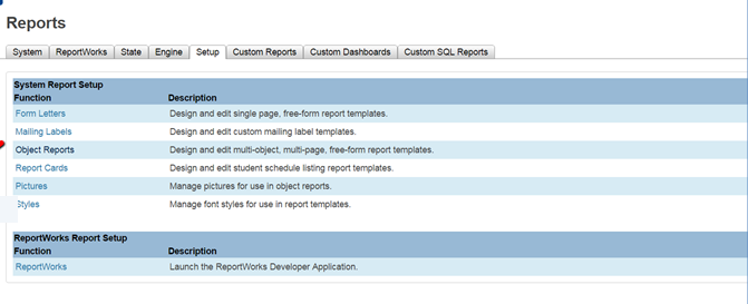 Powerschool Reports Templates