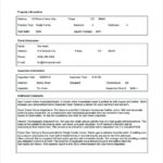 Pre Purchase Building Inspection Report Template